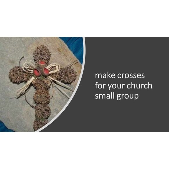 100 Sweet Gum Tree Balls Spiked Craft Decor Monkey Balls Spikey Brown Burrs - Picture 4 of 8